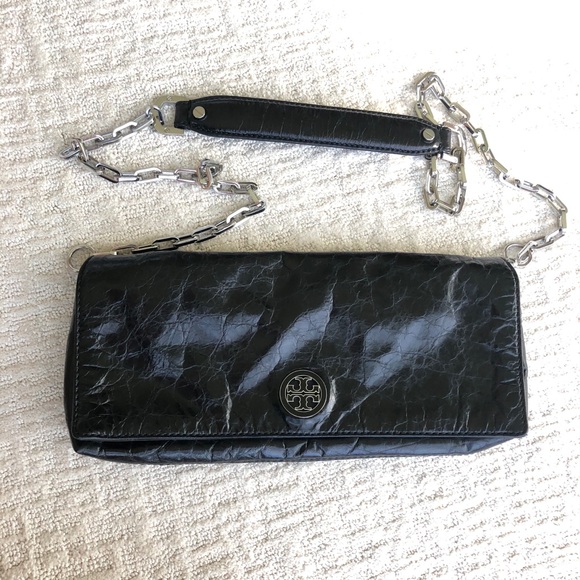 Tory Burch distressed leather purse - Picture 1 of 7